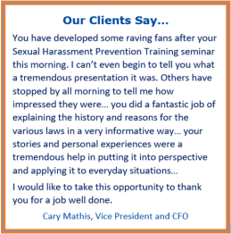 harassment prevention training san diego, online harassment prevention training